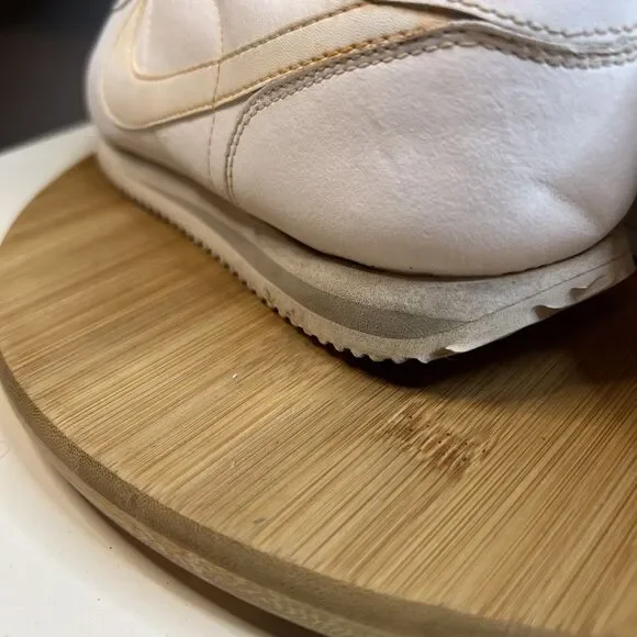 Nike Cortez 72 ‘08 Mens Size 7.5 White Leather Low Top Athletic Shoes 316418-113 - Picture 9 of 12